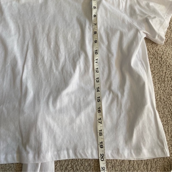 🌸 Boohoo 🌸 white open back t-shirt - Picture 7 of 7